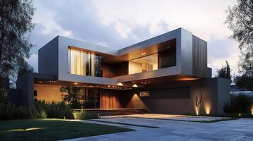 Captivating modern home design displayed in high-definition clarity photo