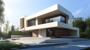 Breathtaking High-Definition Showcase of an Elegant Modern Duplex Design photo