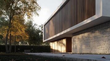 Stunning Modern House with Luxurious Architectural Design photo