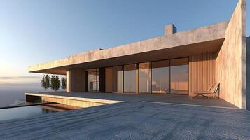 Modern Family Residence Featuring Elegant Style and Comfortable Living Spaces photo