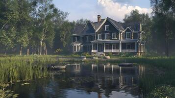 Family-Oriented Urban House Balancing Practical Features with Contemporary Elegance photo