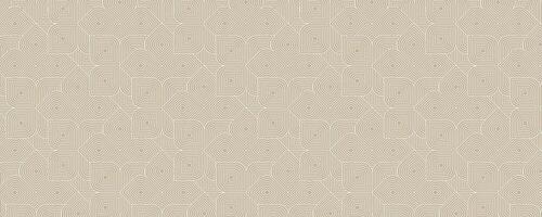 pattern with abstract geometric ornament in beige colors. vector