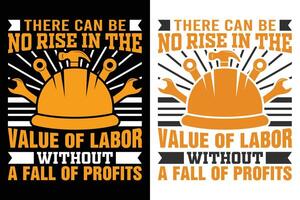 There Can Be No Rise In The Value Of Labor Without A Fall Of Profits vector