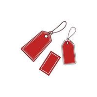 Red price tags price tags price tags vector