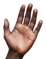 Open hand reaching out for connection and support png