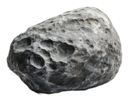 Unique textured rock showcasing natural features png