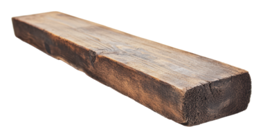 Wooden beam showcasing rustic texture and color png