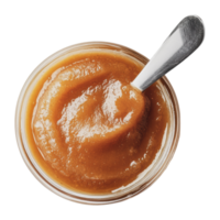 Nutty spread in a jar ready for use on toast png