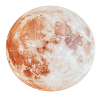 Beautiful full moon glowing in the night sky png