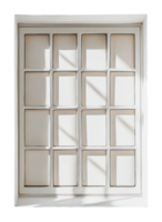 Unique grid window with natural light png