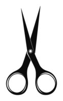 Scissors cut with sharp precision and style png