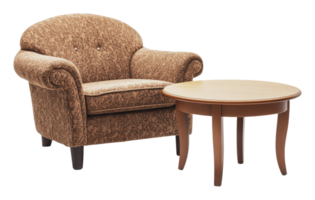 Cozy, comfy furniture layout png