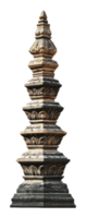 Elegant stone structure in a tranquil scene png
