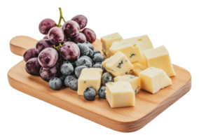 Delicious cheese and fruit platter for gatherings png