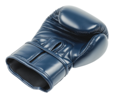 Boxing glove resting on a flat surface png