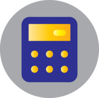 calculator icon with frame png