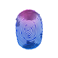 Fingerprint Scan with Circuit Design png
