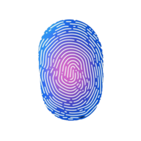 Fingerprint Scan with Circuit Design png