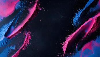Pink and Blue sand background photo