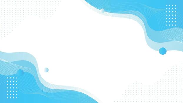 Abstract blue background with wave. Abstract simple minimal dynamic curve blue and white business wave banner background. Business concept. vector