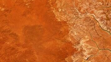 4K Desert Tallaringa Conservation Park South Australia Map, High Resolution Satellite View With No Border, Widescreen 4K Resolution photo