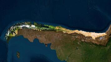4K Chile Territory Map in South America, High Resolution Satellite View, Widescreen 4K Resolution photo