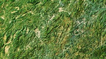 4K Nanping of China Map, High Resolution Satellite View With No Border, Widescreen 4K Resolution photo