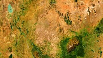4K Amazing Scenic Map, High Resolution Satellite View With No Border, Widescreen 4K Resolution photo