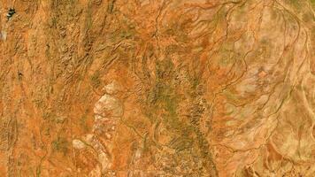 4K Desert Cloncurry Queensland Map, High Resolution Satellite View With No Border, Widescreen 4K Resolution photo