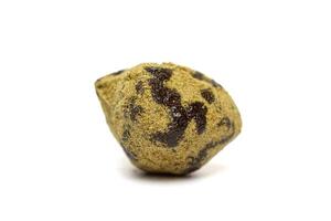 Hashish isolated on white background photo