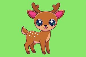 Elegant Deer Graphics for Creative Design Projects Ideal for Logos, Illustrations, and High-Quality Branding vector