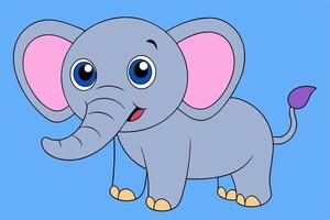 Elegant Elephant Art for Graphic Design Perfect for Logos, Illustrations, and Creative Branding Projects vector