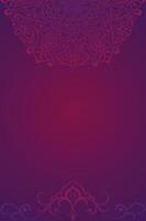 Bohemian Circular Frame vector
