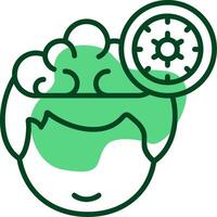 Time Management Outline Style Icon vector