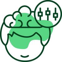 Setting Outline Style Icon vector