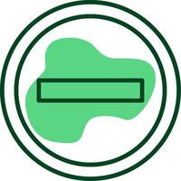Remove Outline Style Icon vector