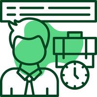Flexibility Outline Style Icon vector