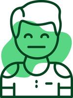 Empathy Outline Icon Style vector