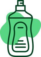 Dish soap Outline Style Icon vector