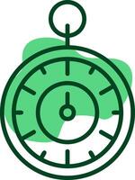 Timer Outline Style Icon vector