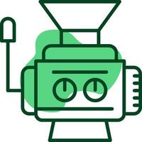 Meat grinder Outline Style Icon vector