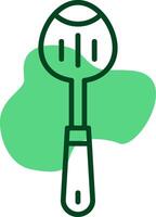 Skimmer Outline Style Icon vector