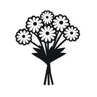 Bouquet of flowers arranged beautifully with simplicity and elegance vector