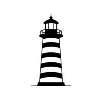 Lighthouse standing tall on the coast symbolizing guidance and safety for sailors vector