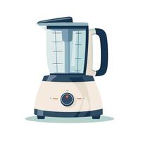 Modern kitchen blender with a sleek design for making smoothies and soups vector