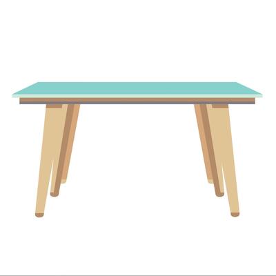 Modern minimalist table design with light wood and glass top for contemporary spaces