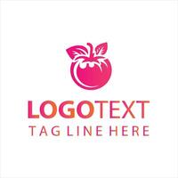 Fresh Vine Tomato Logo vector