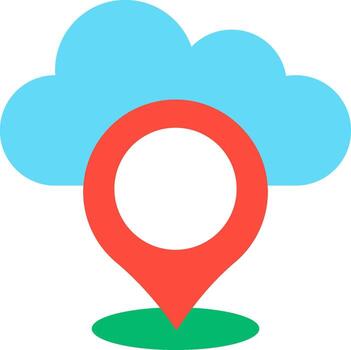 Cloud computing and the cloud computing logo vector