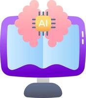 Ai and computer science vector
