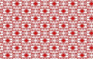 Unique bold seamless patterns with ethnic geometric American style vector